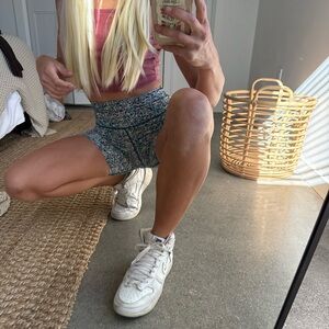 Well Worn NikeAirForce 1s high tops retro